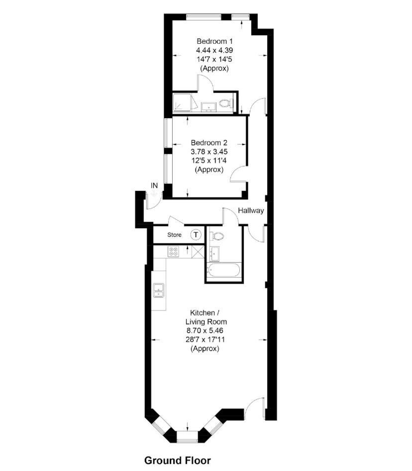 Stunning 2 Bed Apartment Sea Views And Parking Worthing Zewnętrze zdjęcie